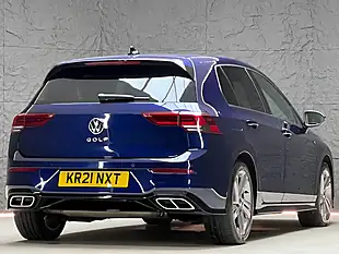 Used 2021 Volkswagen Golf R-Line Atlantic Blue - Interior and Exterior details 18