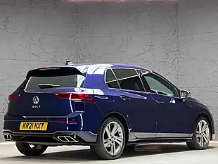 Used 2021 Volkswagen Golf R-Line Atlantic Blue - Interior and Exterior details 19