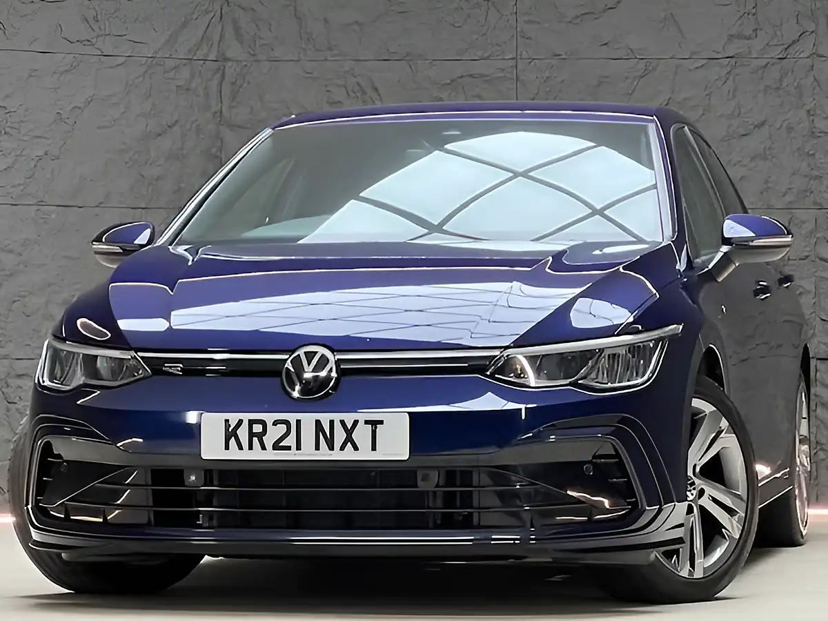Used 2021 Volkswagen Golf R-Line Atlantic Blue - Interior and Exterior details 2