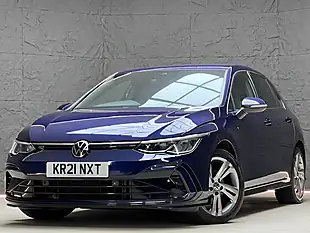 Used 2021 Volkswagen Golf R-Line Atlantic Blue - Interior and Exterior details 5