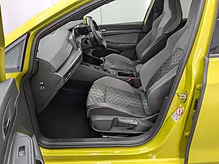 Used 2021 Volkswagen Golf R-Line Lime Yellow - Interior and Exterior details 14