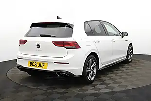 Used 2021 Volkswagen Golf R-Line White - Interior and Exterior details 3