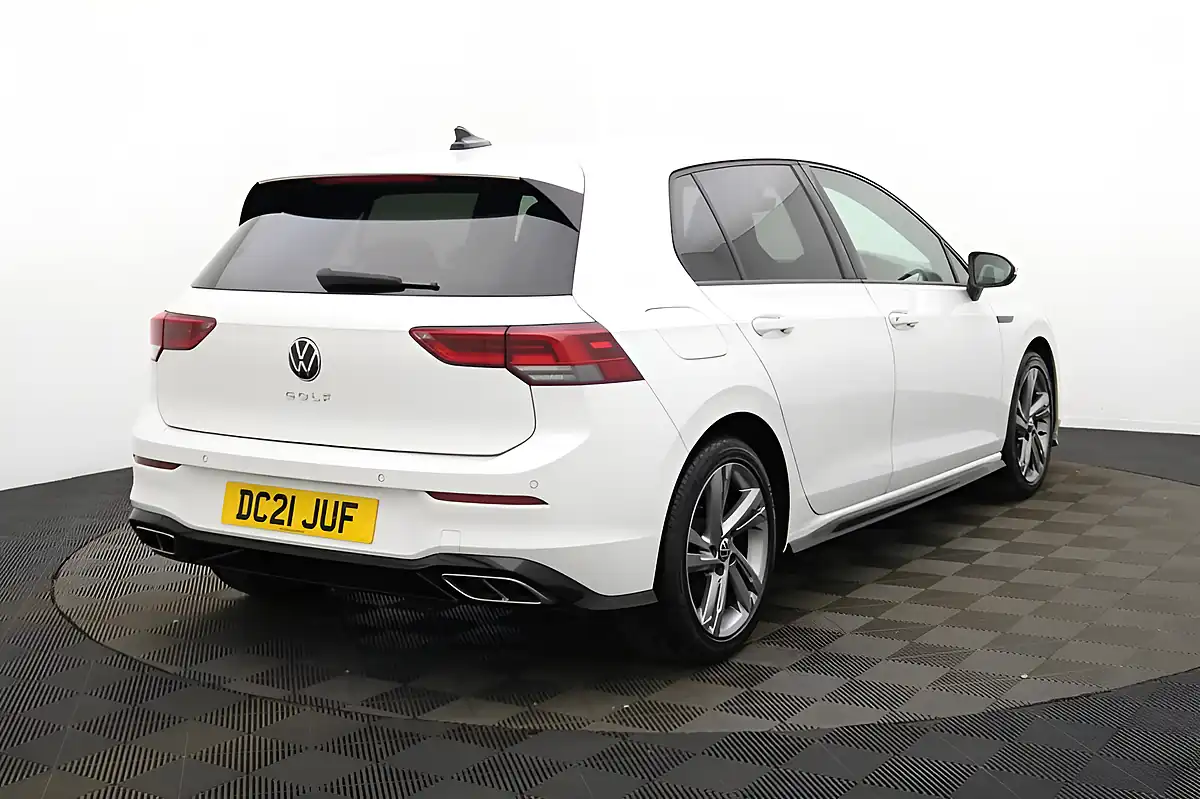 Used 2021 Volkswagen Golf R-Line White - Interior and Exterior details 3