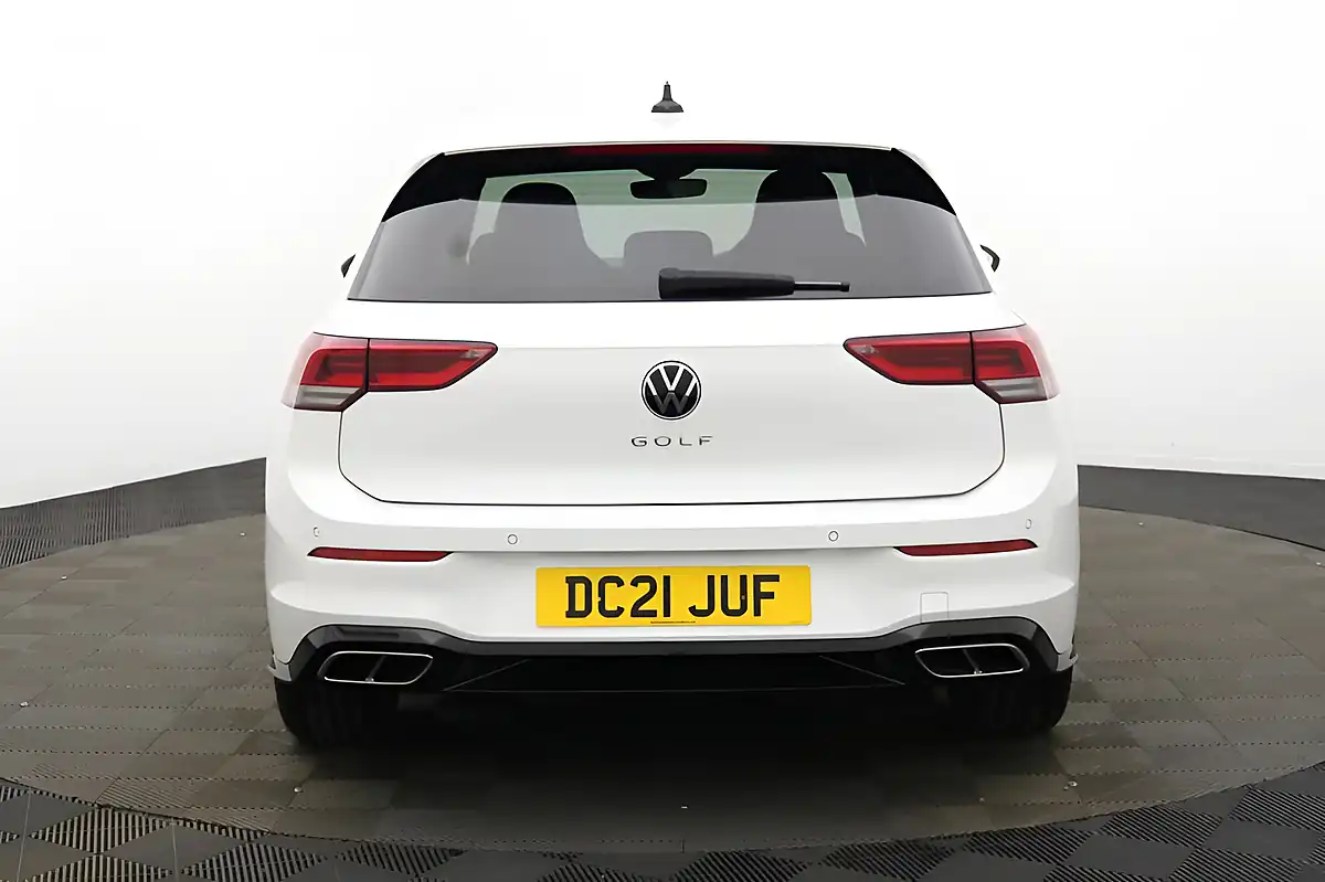 Used 2021 Volkswagen Golf R-Line White - Interior and Exterior details 4