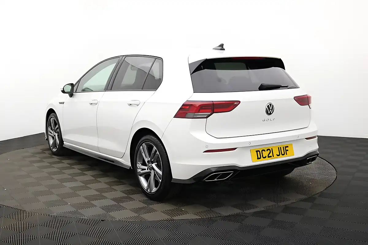 Used 2021 Volkswagen Golf R-Line White - Interior and Exterior details 5