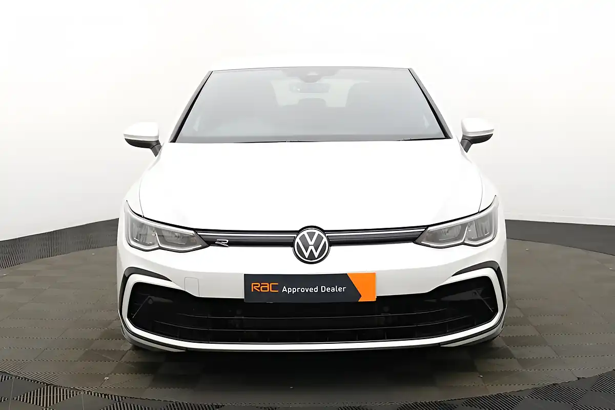 Used 2021 Volkswagen Golf R-Line White - Interior and Exterior details 7