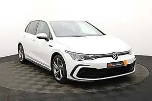 Used 2021 Volkswagen Golf R-Line White - Interior and Exterior details 8
