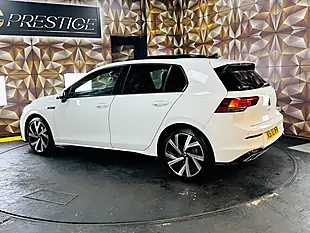 Used 2021 Volkswagen Golf R-Line White - Interior and Exterior details 11
