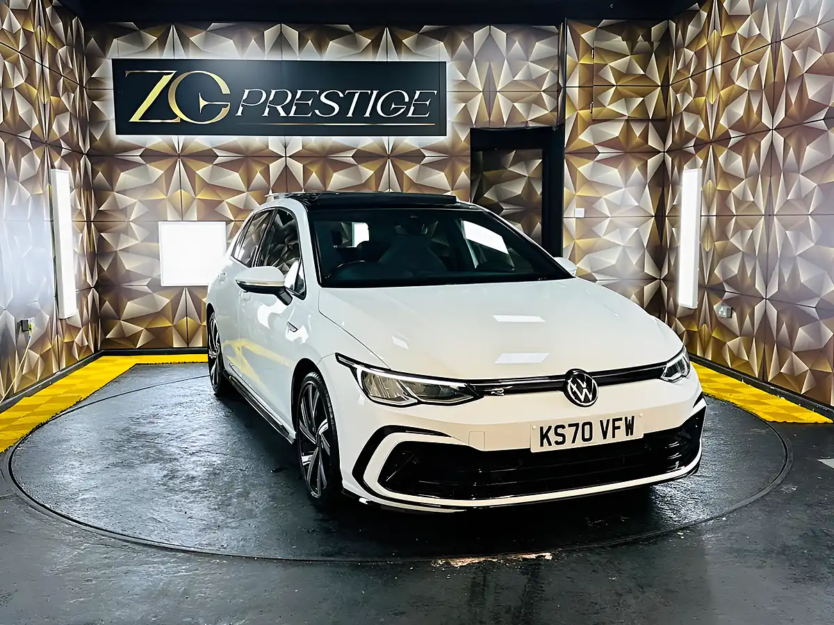Used 2021 Volkswagen Golf R-Line White - Interior and Exterior details 15