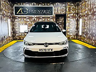 Used 2021 Volkswagen Golf R-Line White - Interior and Exterior details 3