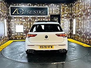 Used 2021 Volkswagen Golf R-Line White - Interior and Exterior details 5