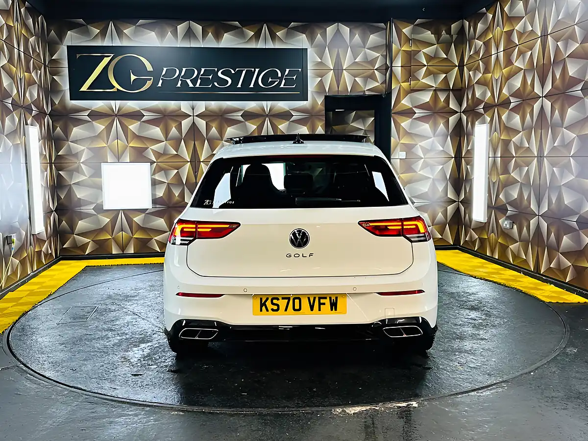 Used 2021 Volkswagen Golf R-Line White - Interior and Exterior details 5