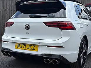 Used 2021 Volkswagen Golf R White - Interior and Exterior details 13