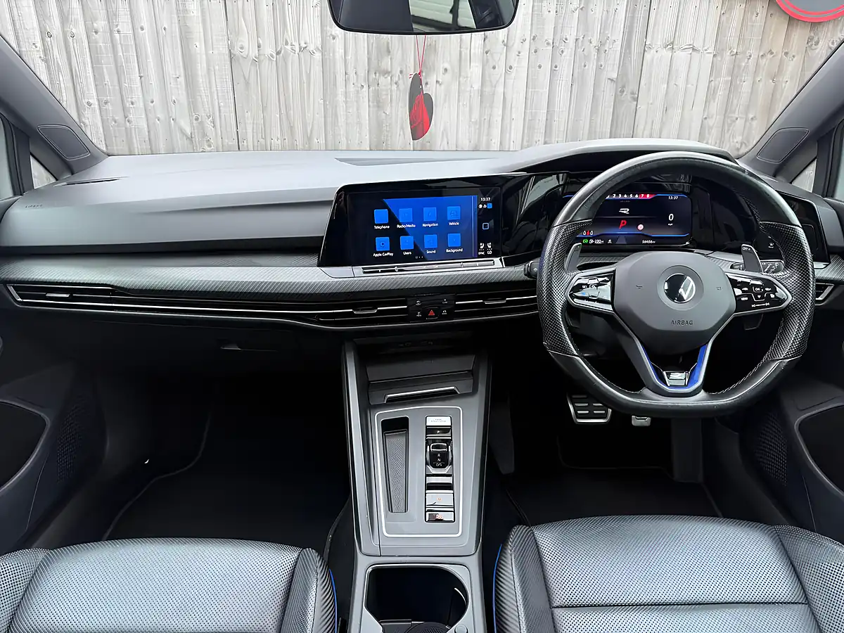 Used 2021 Volkswagen Golf R White - Interior and Exterior details 4