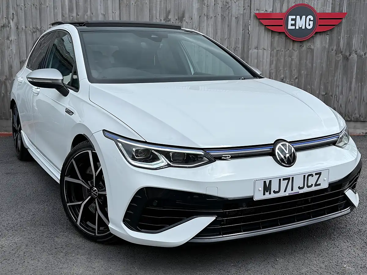 Used 2021 Volkswagen Golf R White - Interior and Exterior details 6