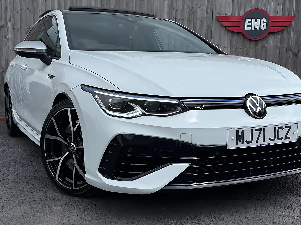 Used 2021 Volkswagen Golf R White - Interior and Exterior details 7