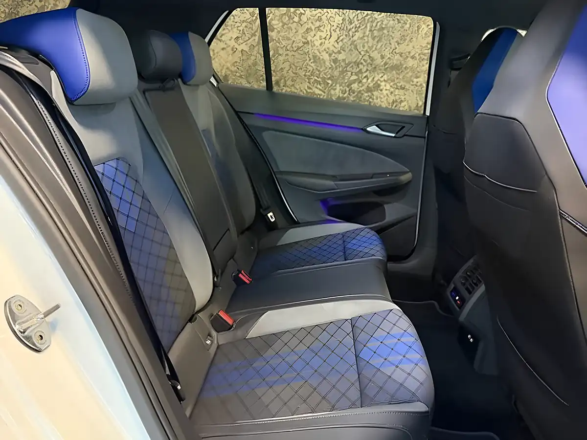 Used 2021 Volkswagen Golf R White - Interior and Exterior details 13