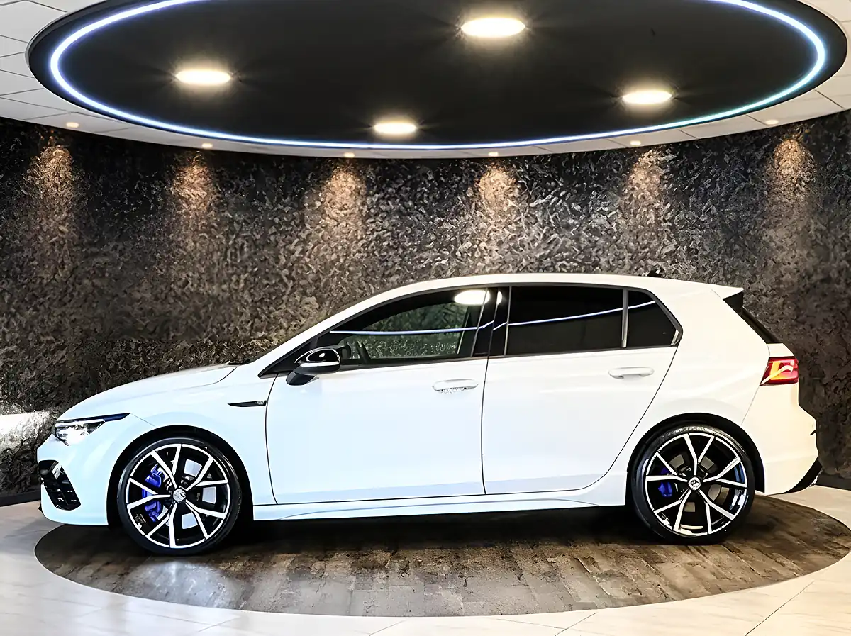 Used 2021 Volkswagen Golf R White - Interior and Exterior details 3