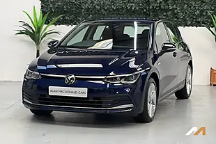 Used 2021 Volkswagen Golf Style Atlantic Blue - Interior and Exterior details 6