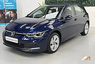 Used 2021 Volkswagen Golf Style Atlantic Blue - Interior and Exterior details 7