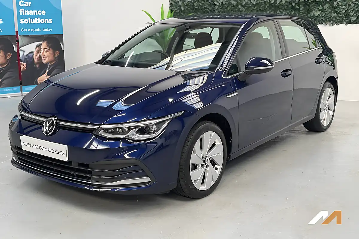 Used 2021 Volkswagen Golf Style Atlantic Blue - Interior and Exterior details 7