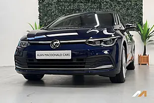 Used 2021 Volkswagen Golf Style Atlantic Blue - Interior and Exterior details 8