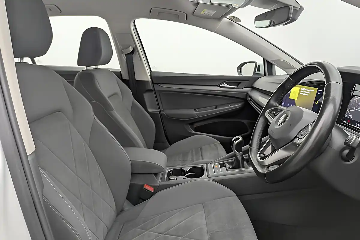 Used 2021 Volkswagen Golf Style White - Interior and Exterior details 3