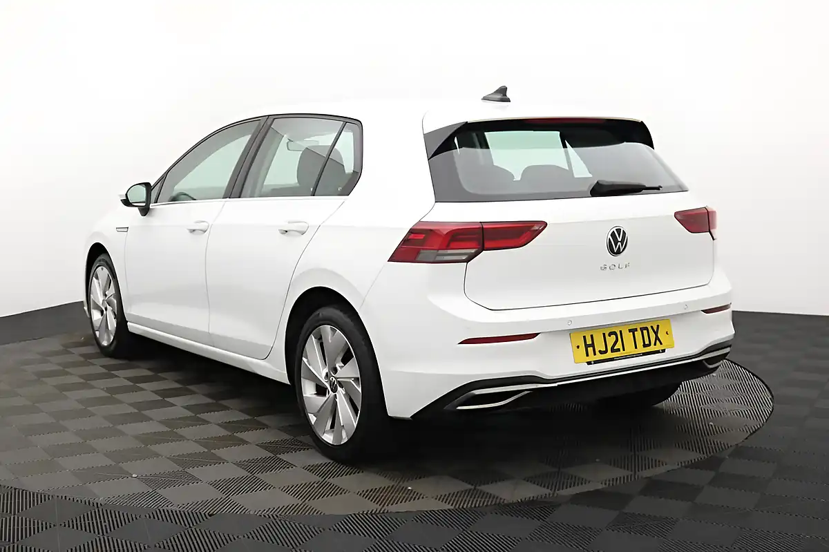 Used 2021 Volkswagen Golf Style White - Interior and Exterior details 6