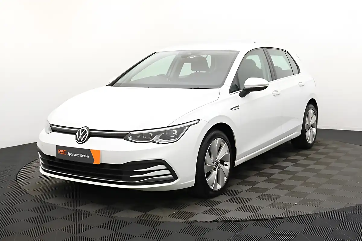Used 2021 Volkswagen Golf Style White - Interior and Exterior details 8