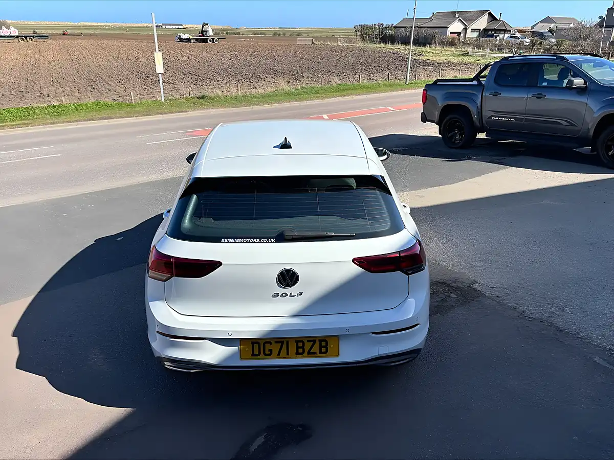 Used 2021 Volkswagen Golf Style White - Interior and Exterior details 12
