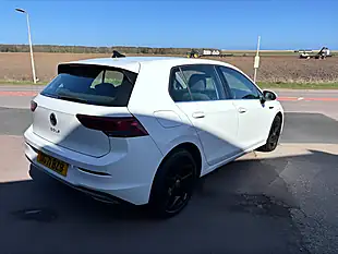 Used 2021 Volkswagen Golf Style White - Interior and Exterior details 2