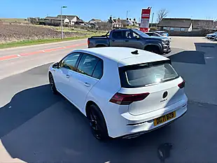 Used 2021 Volkswagen Golf Style White - Interior and Exterior details 3