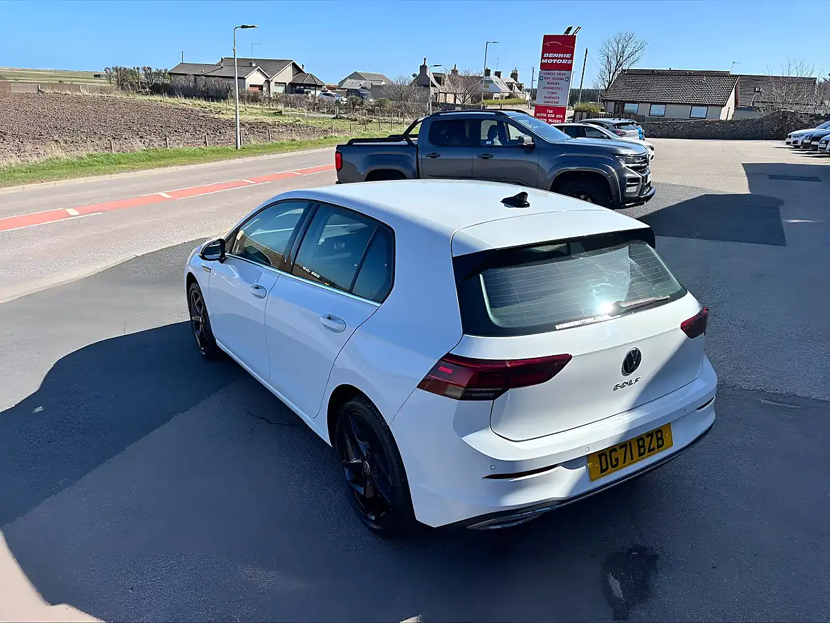 Used 2021 Volkswagen Golf Style White - Interior and Exterior details 3