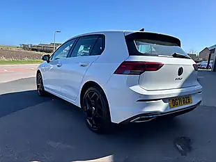 Used 2021 Volkswagen Golf Style White - Interior and Exterior details 5