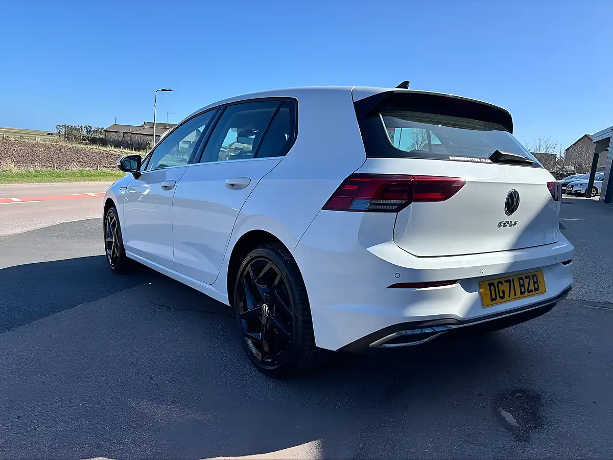 Used 2021 Volkswagen Golf Style White - Interior and Exterior details 5
