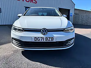 Used 2021 Volkswagen Golf Style White - Interior and Exterior details 6