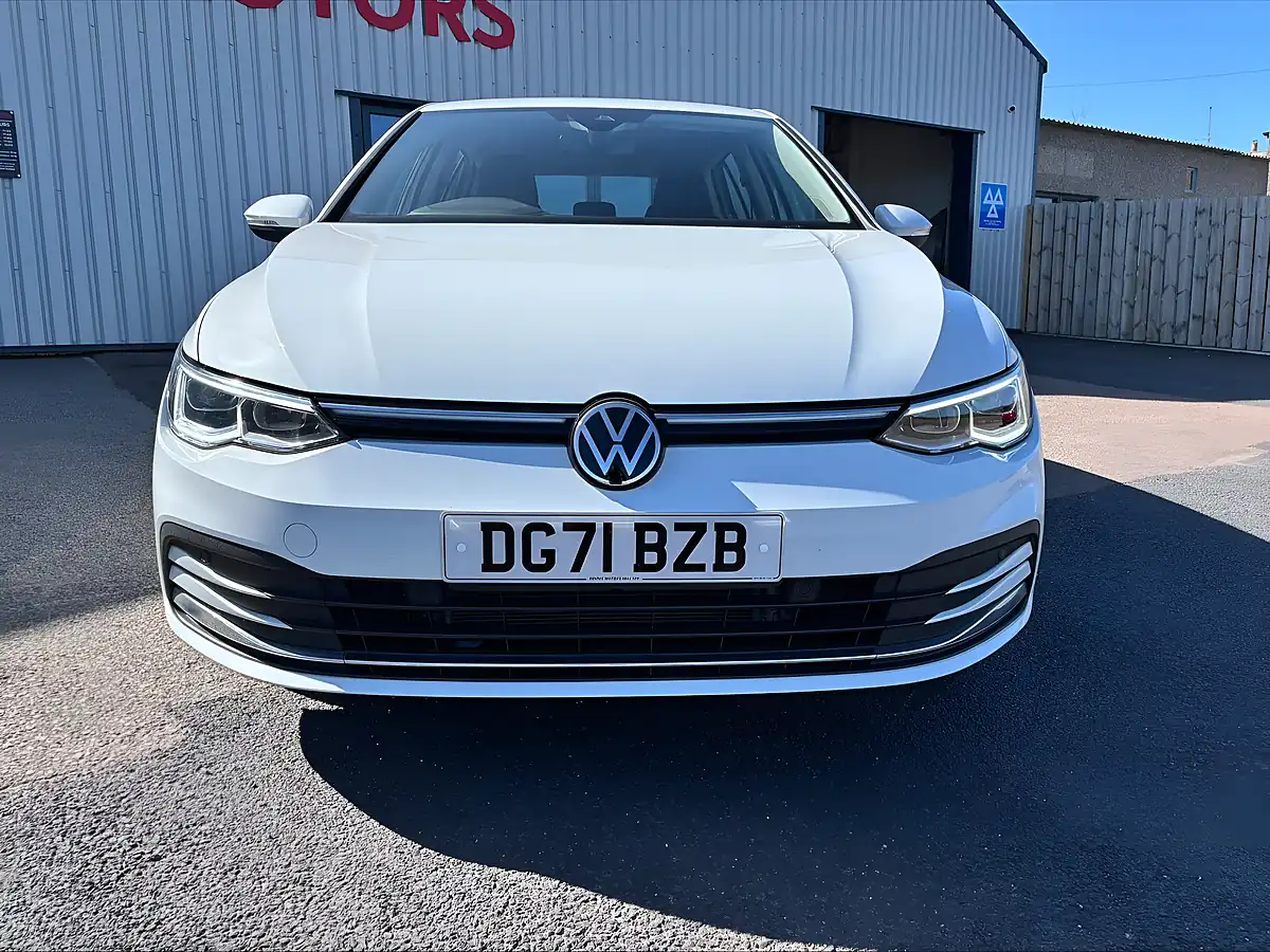 Used 2021 Volkswagen Golf Style White - Interior and Exterior details 6