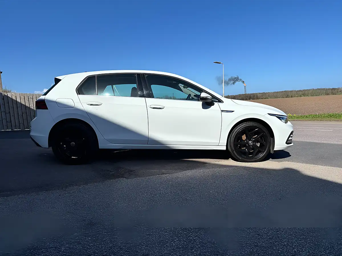 Used 2021 Volkswagen Golf Style White - Interior and Exterior details 9