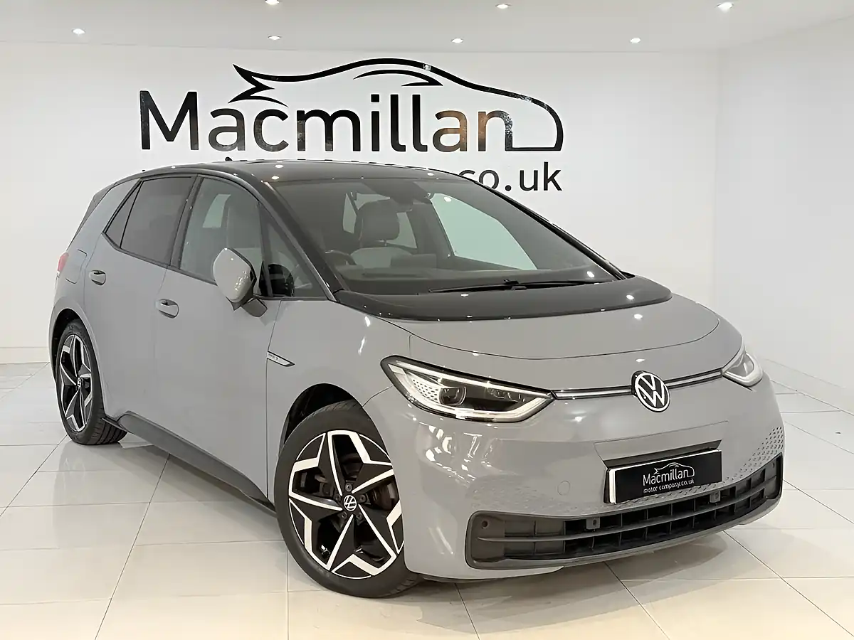 Used 2021 Volkswagen Id.3 Pro S Tour Grey - Front View