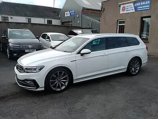 Used 2021 Volkswagen Passat R-Line White - Interior and Exterior details 2