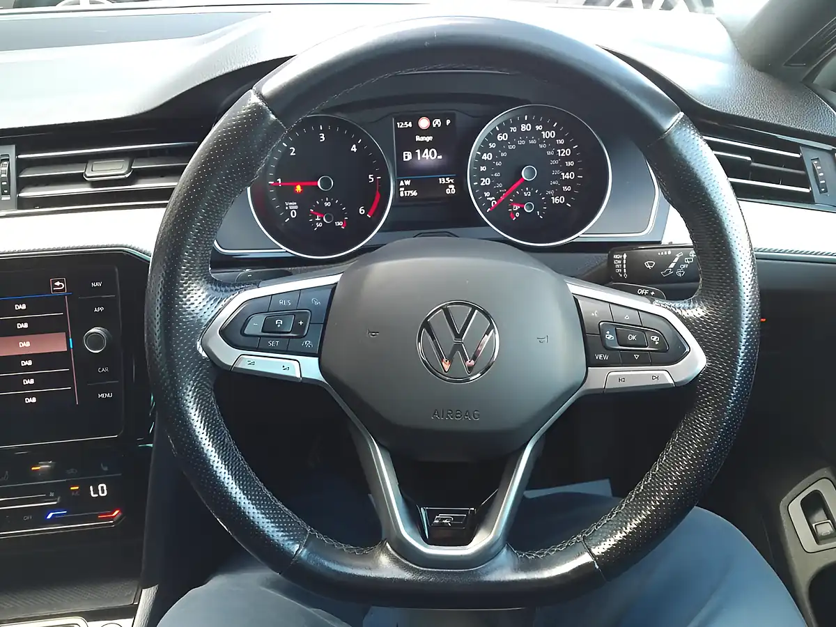 Used 2021 Volkswagen Passat R-Line White - Interior and Exterior details 20