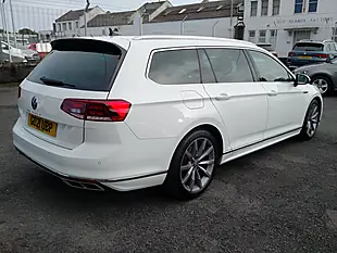 Used 2021 Volkswagen Passat R-Line White - Interior and Exterior details 7