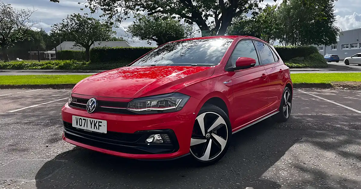 Used 2021 Volkswagen Polo Gti+ Red - Front View