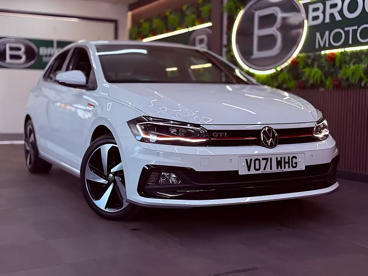 Used 2021 Volkswagen Polo Gti+ White - Front View