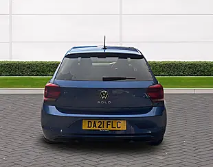 Used 2021 Volkswagen Polo Match Evo Blue - Interior and Exterior details 4