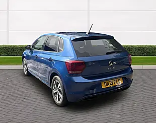 Used 2021 Volkswagen Polo Match Evo Blue - Interior and Exterior details 5
