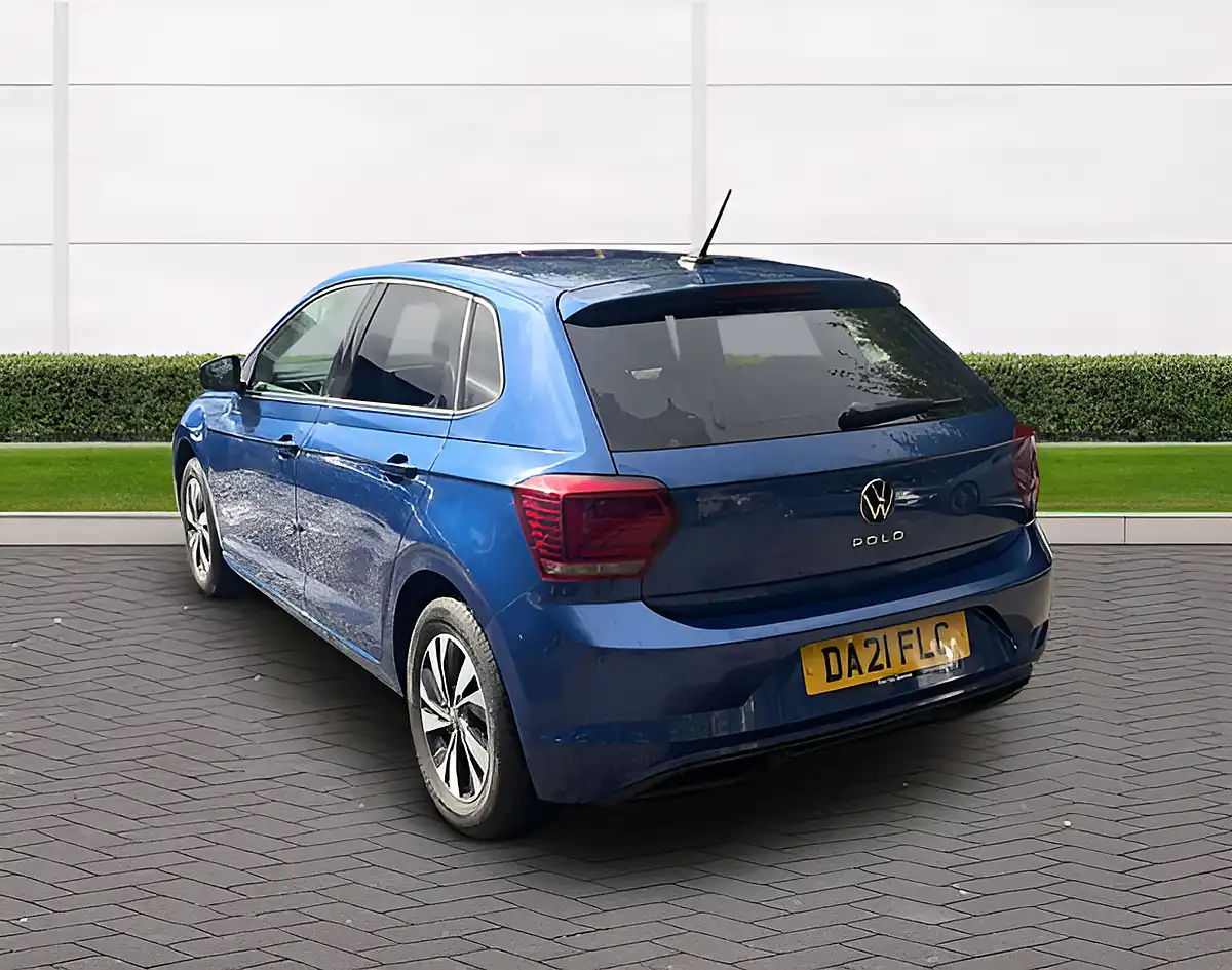 Used 2021 Volkswagen Polo Match Evo Blue - Interior and Exterior details 5