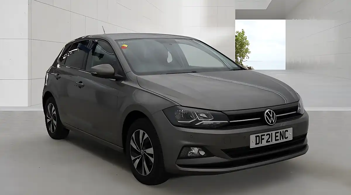 Used 2021 Volkswagen Polo Match Grey - Front View