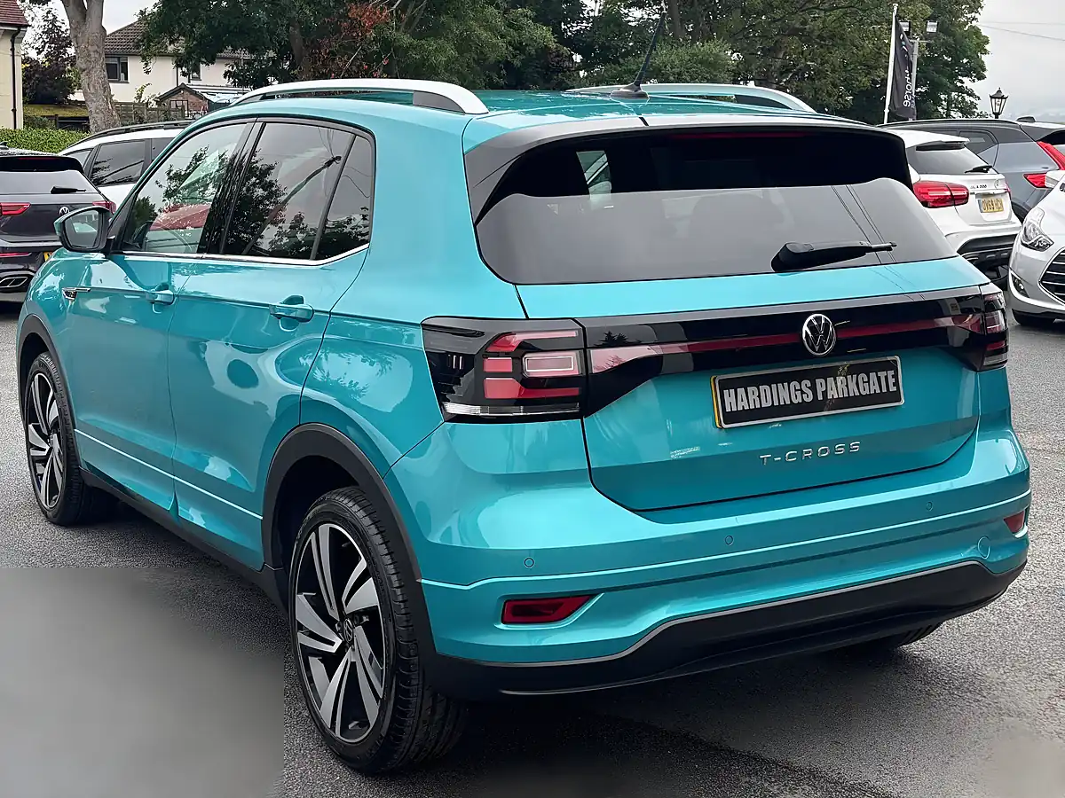 Used 2021 Volkswagen T-Cross R-Line Makena Turquoise Pearl - Interior and Exterior details 13
