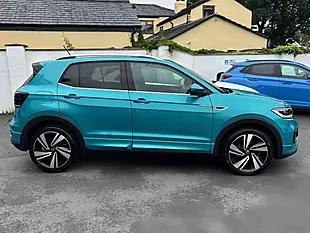 Used 2021 Volkswagen T-Cross R-Line Makena Turquoise Pearl - Interior and Exterior details 2